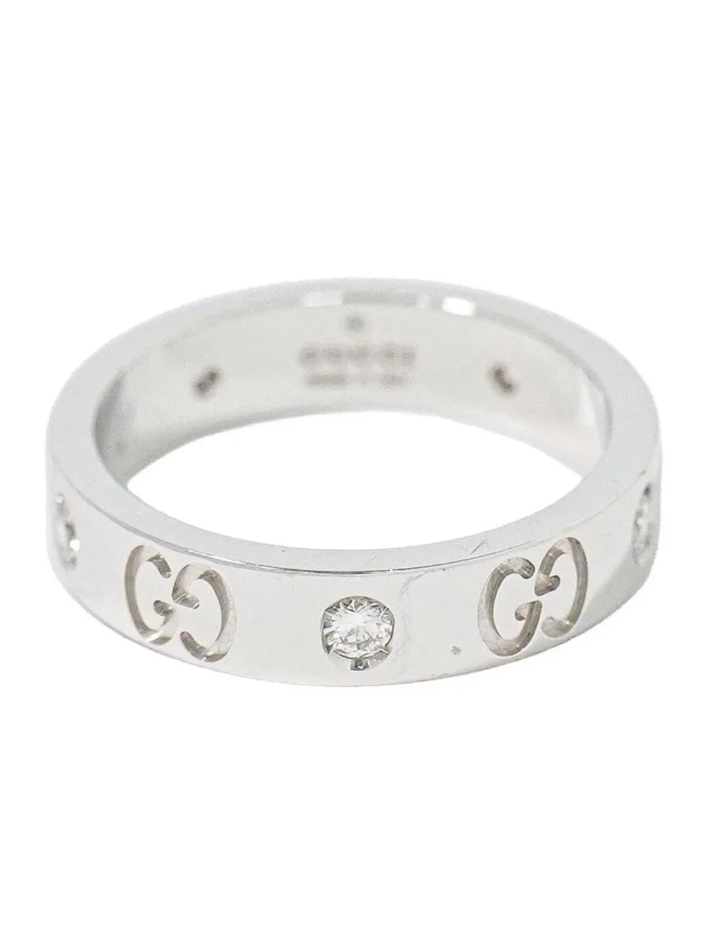 Gucci Icon Diamond WG Ring White Gold Second
